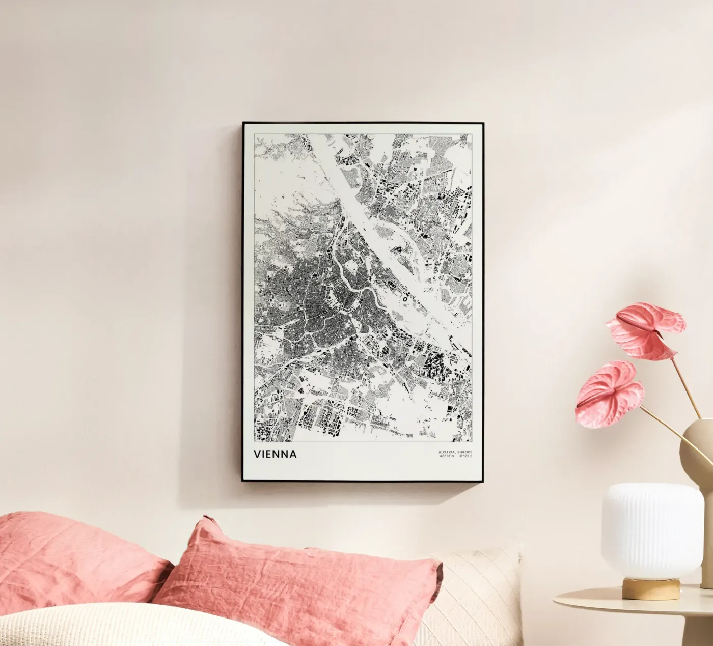 Vienna plexiglas de The Cartography Collection