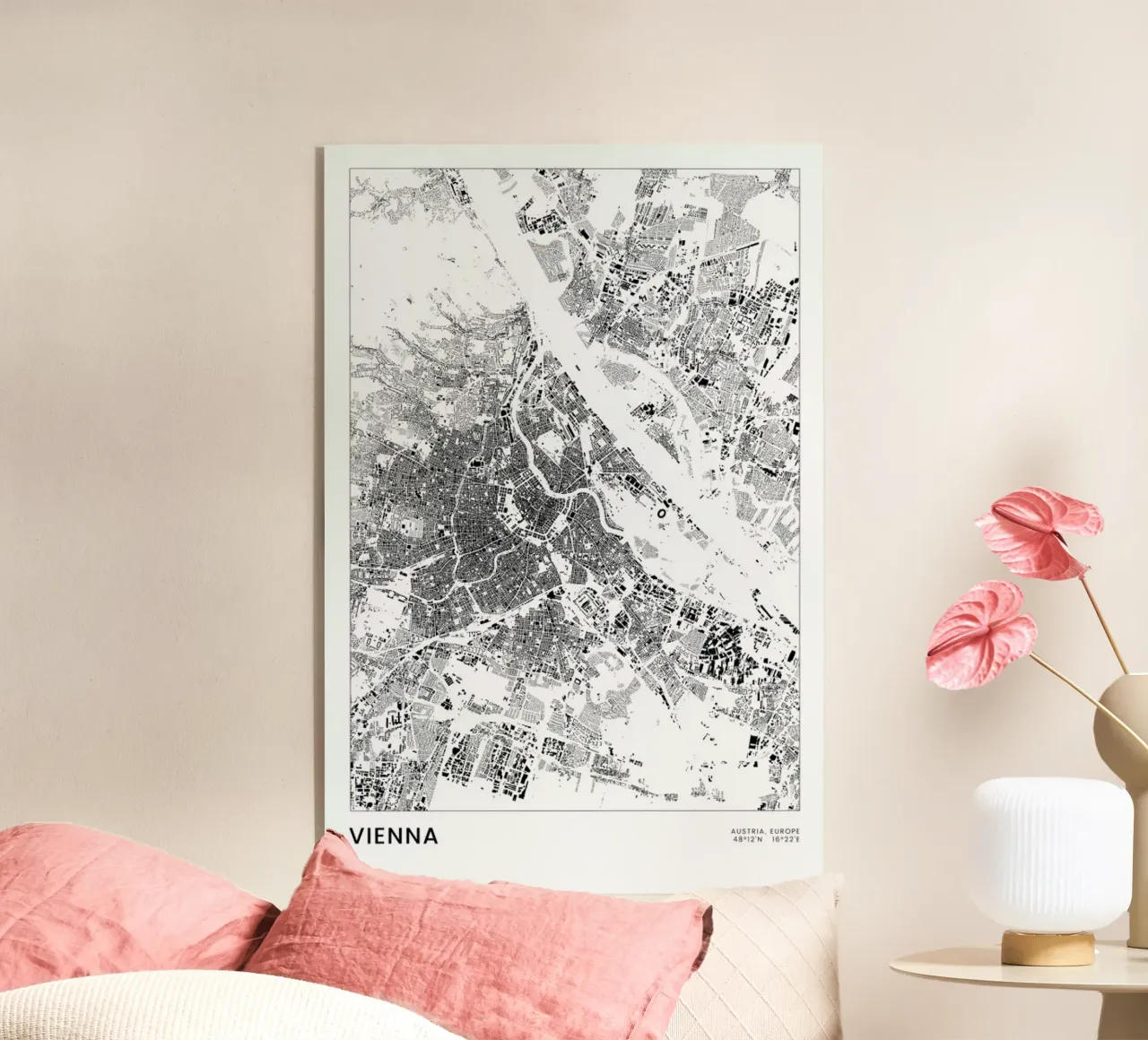 Vienna plexiglass da The Cartography Collection