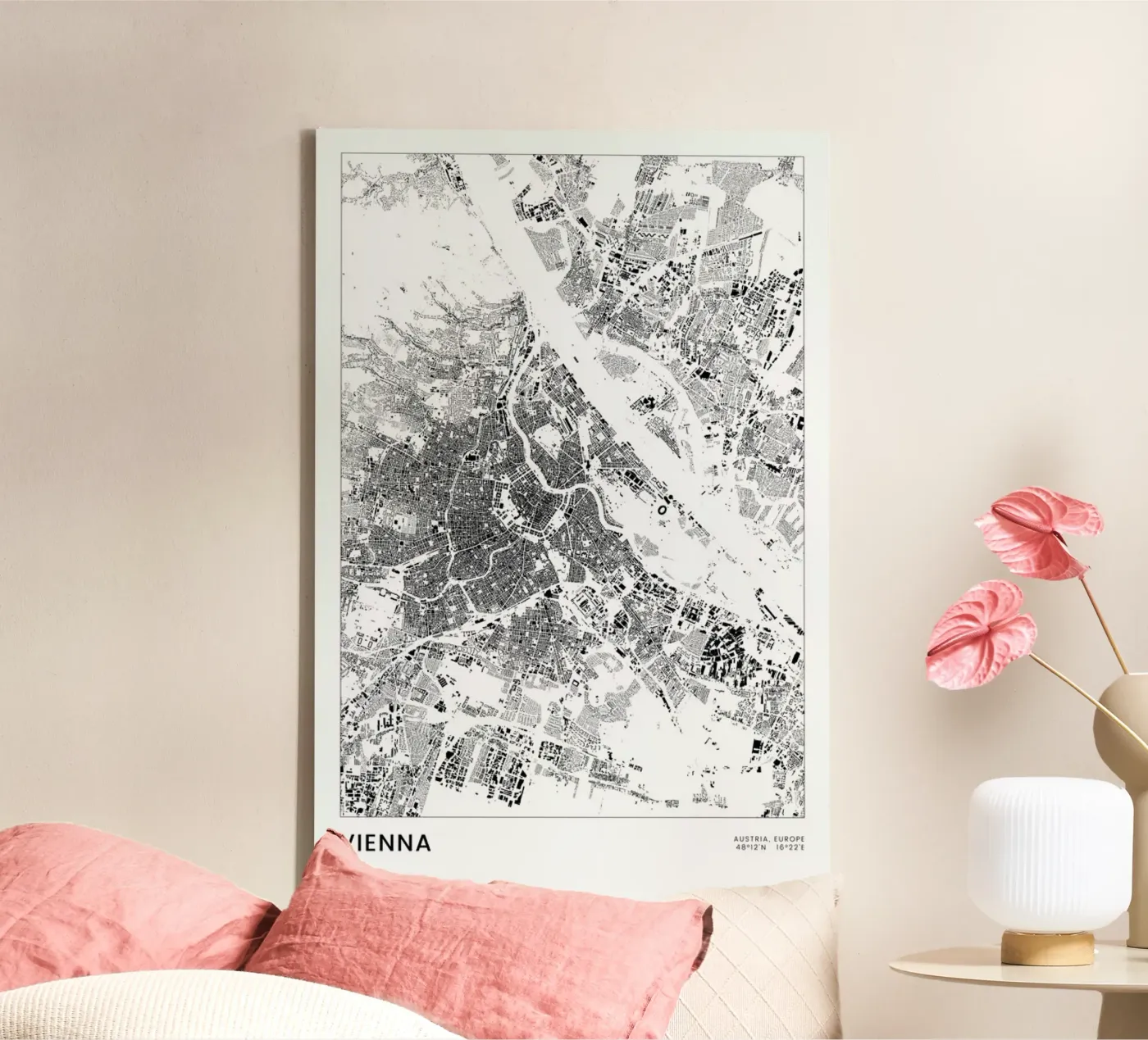 Vienna tela da The Cartography Collection