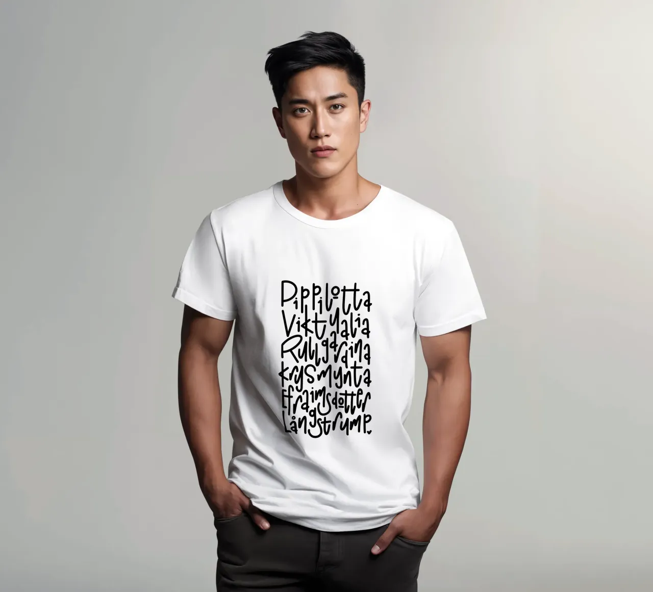 Pippi Langstrumpf t-shirt da LIMITED EDITION LETTERS