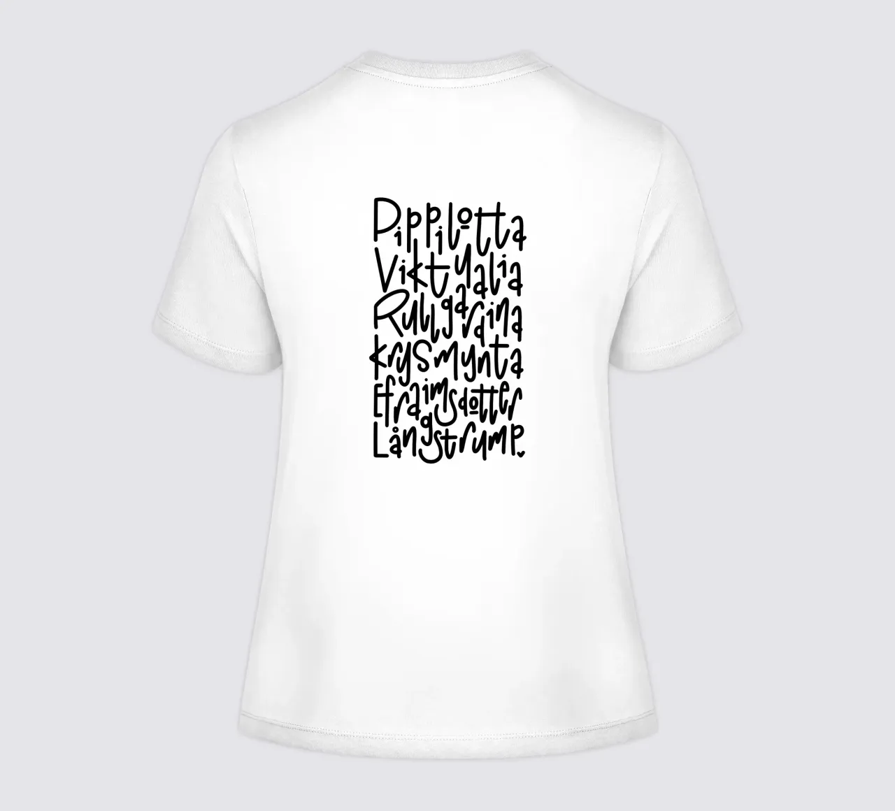 Pippi Langstrumpf t-shirt da donna da LIMITED EDITION LETTERS