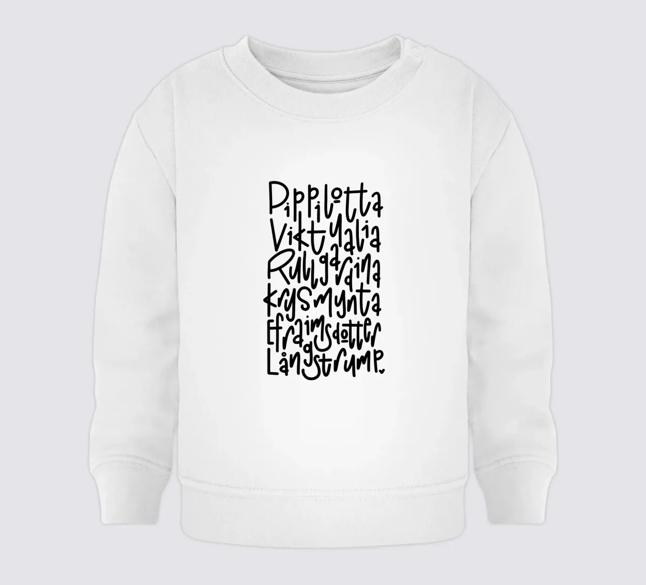 Pippi Langstrumpf felpa neonato da LIMITED EDITION LETTERS