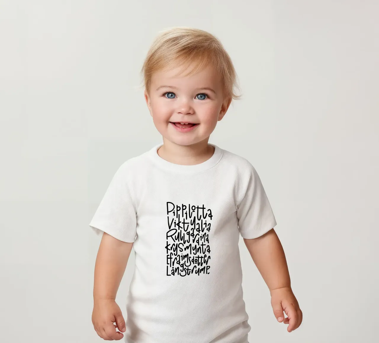 Pippi Langstrumpf maglietta neonato da LIMITED EDITION LETTERS