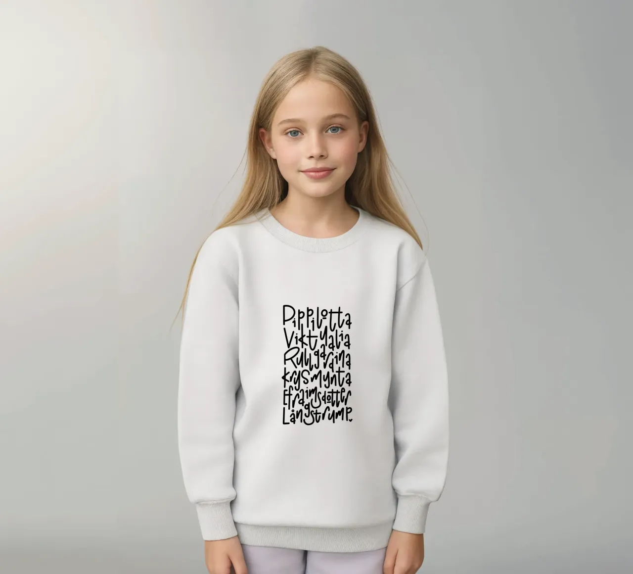 Pippi Langstrumpf sudadera para niño de LIMITED EDITION LETTERS