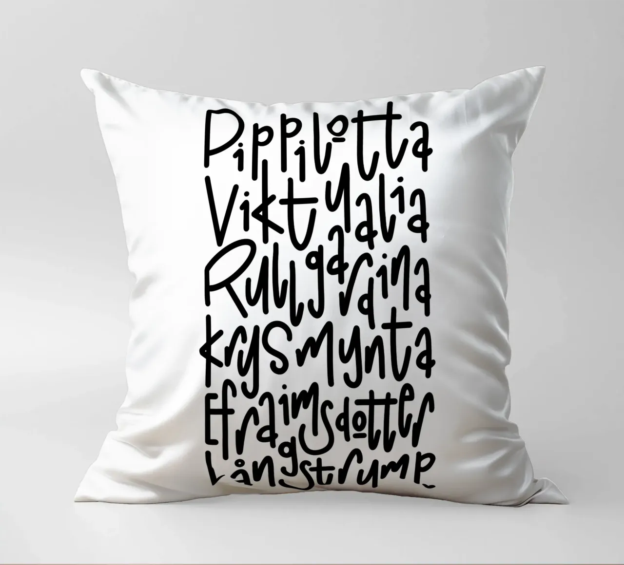 Pippi Langstrumpf cuscino da LIMITED EDITION LETTERS