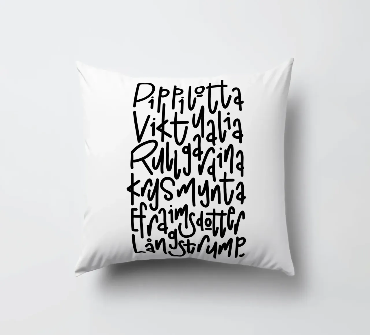 Pippi Langstrumpf cuscino da LIMITED EDITION LETTERS