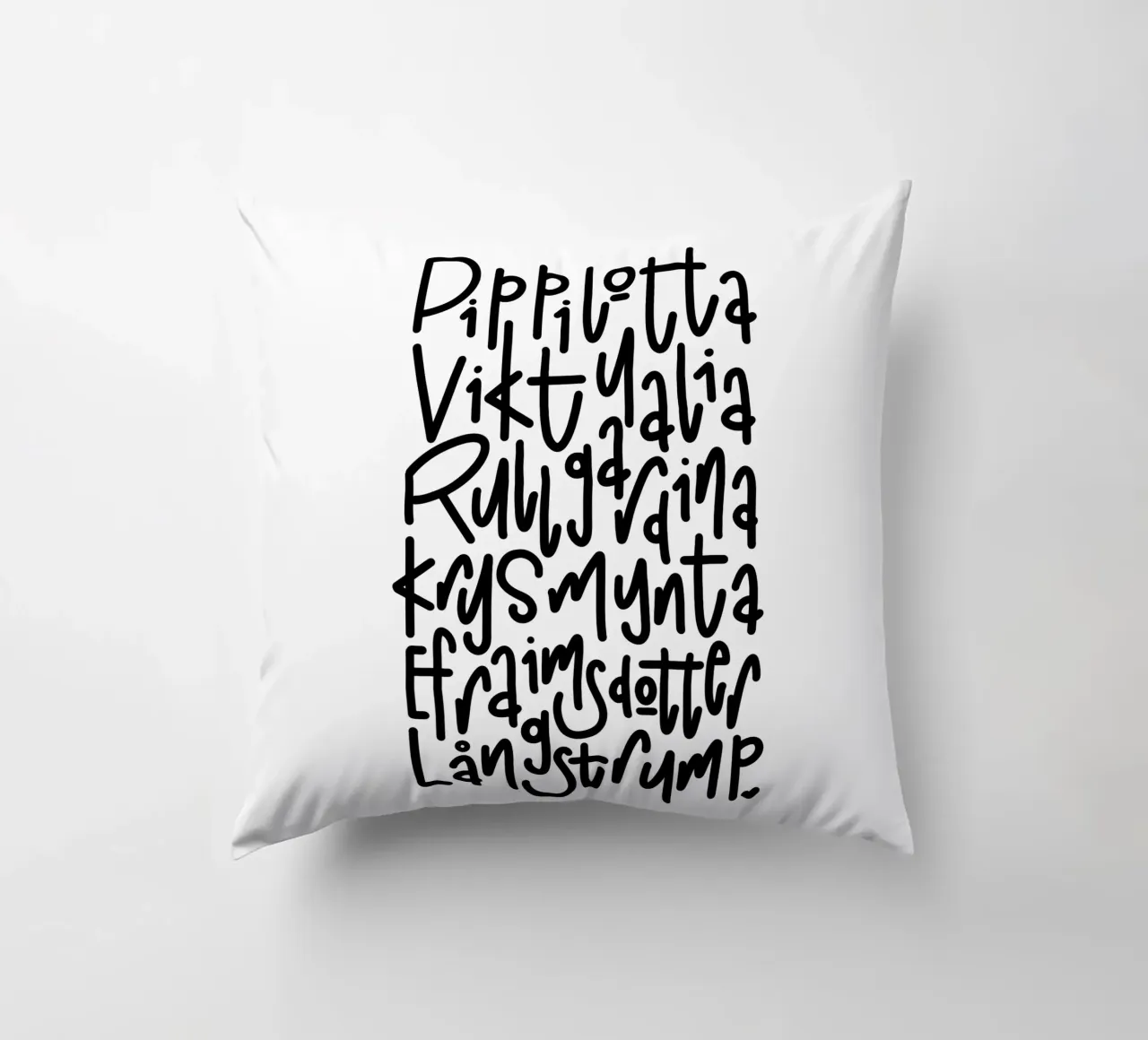 Pippi Langstrumpf cuscino da LIMITED EDITION LETTERS