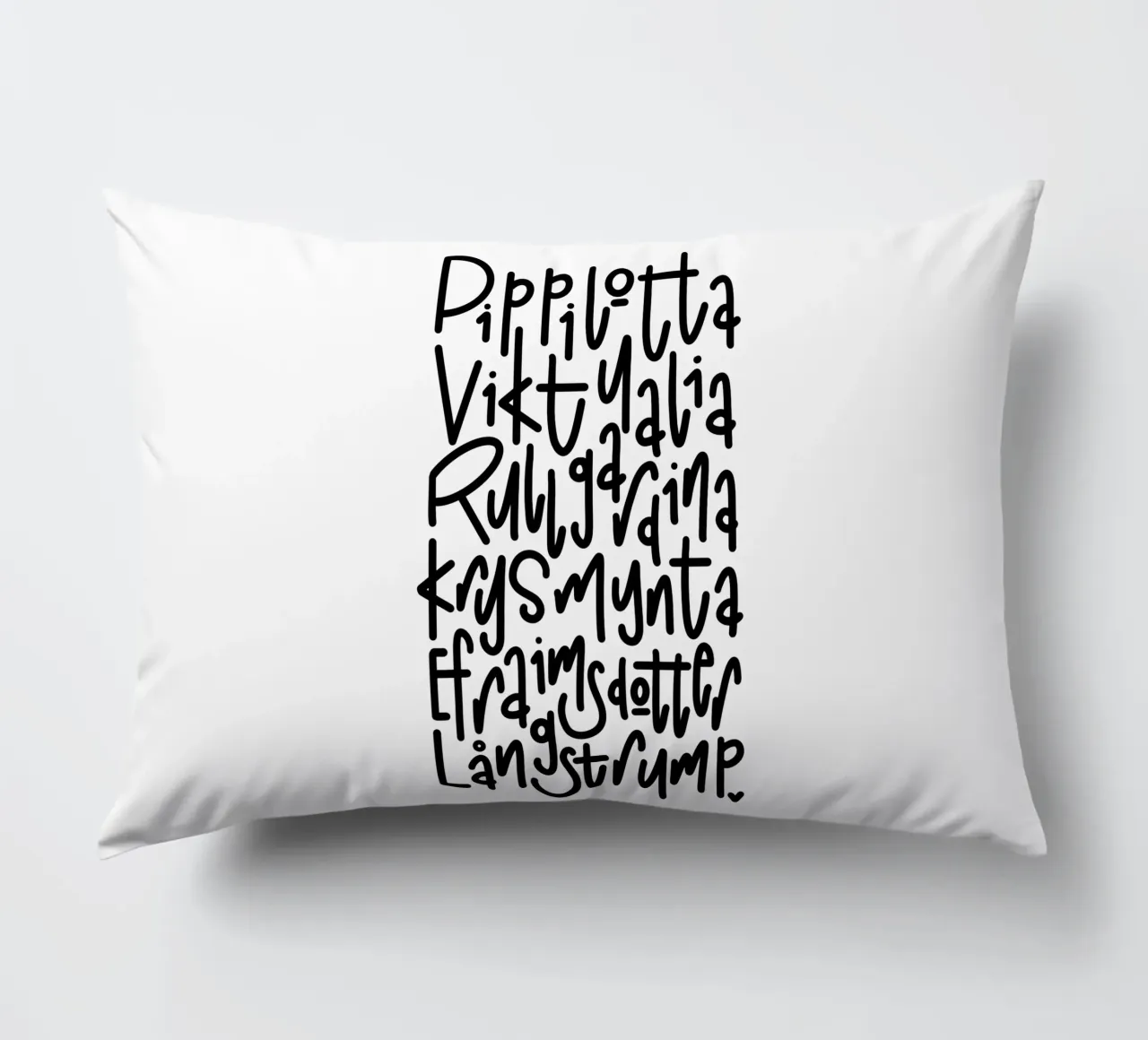 Pippi Langstrumpf cuscino da LIMITED EDITION LETTERS