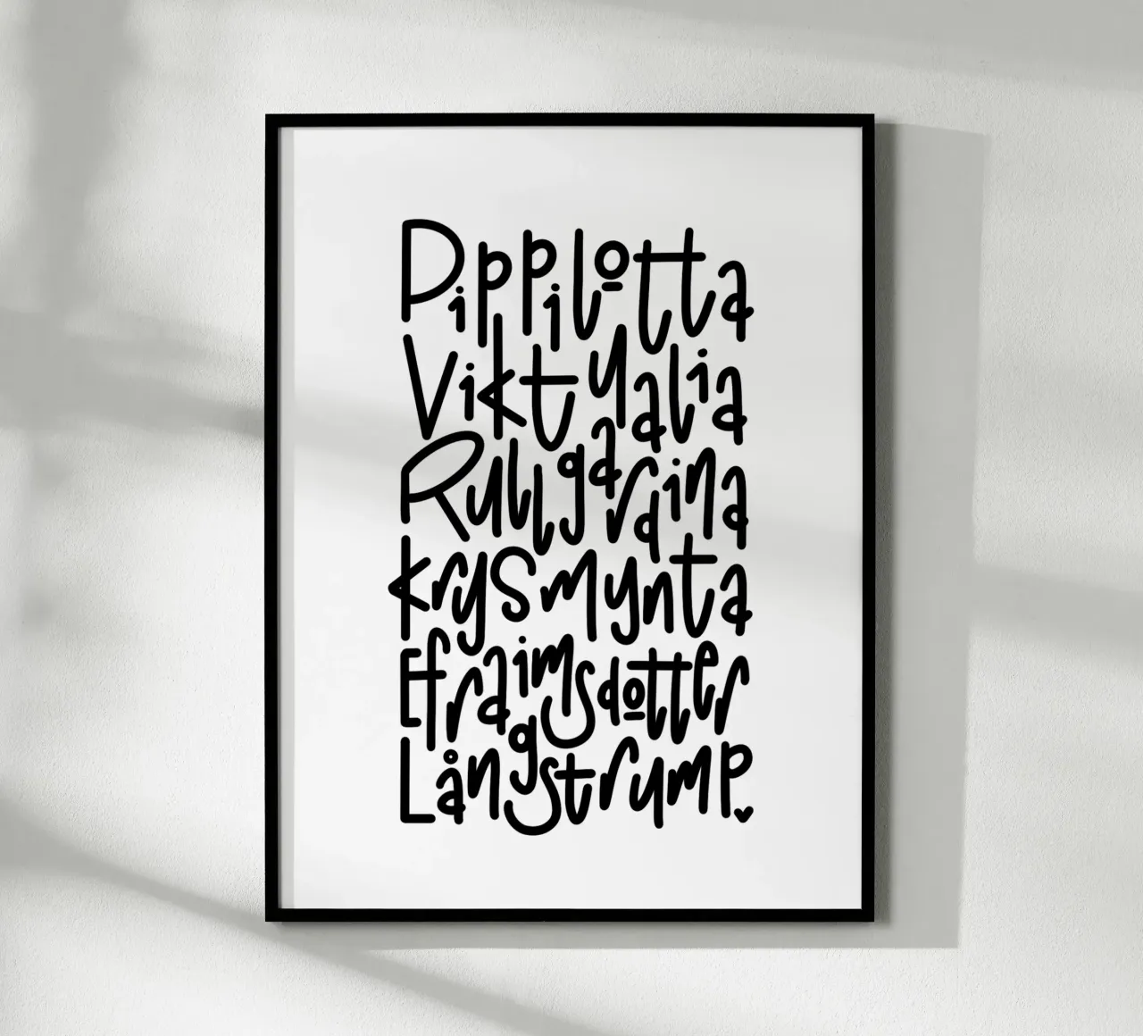 Pippi Langstrumpf carta hahnemühle da LIMITED EDITION LETTERS