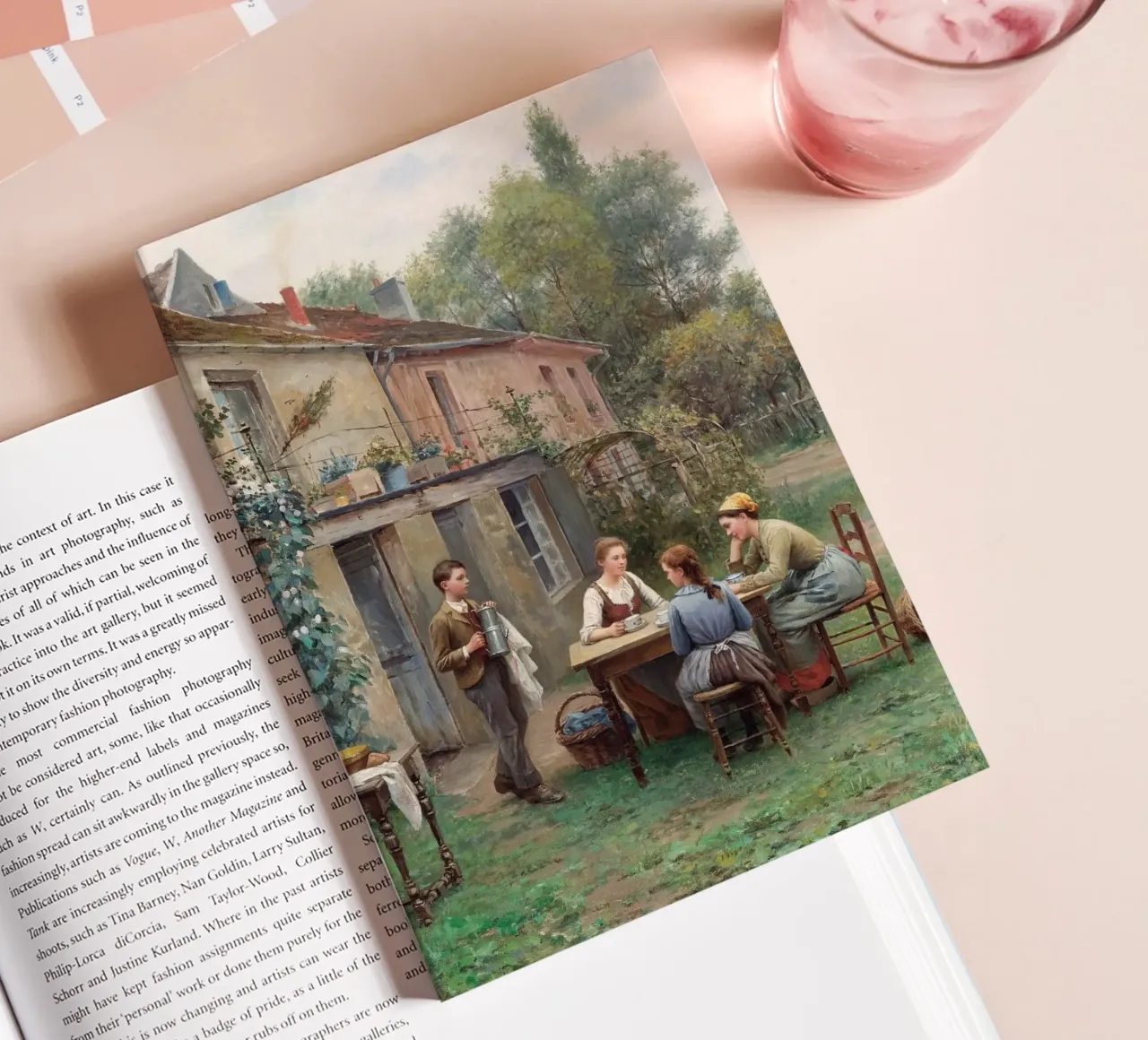 Rustic Coffee in the garden diario da apoloprints