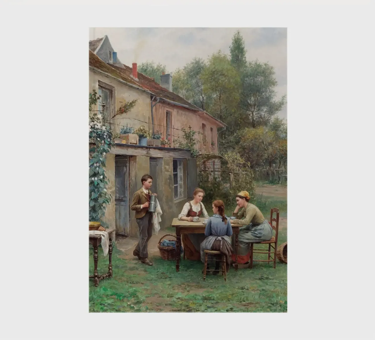 Rustic Coffee in the garden diario da apoloprints