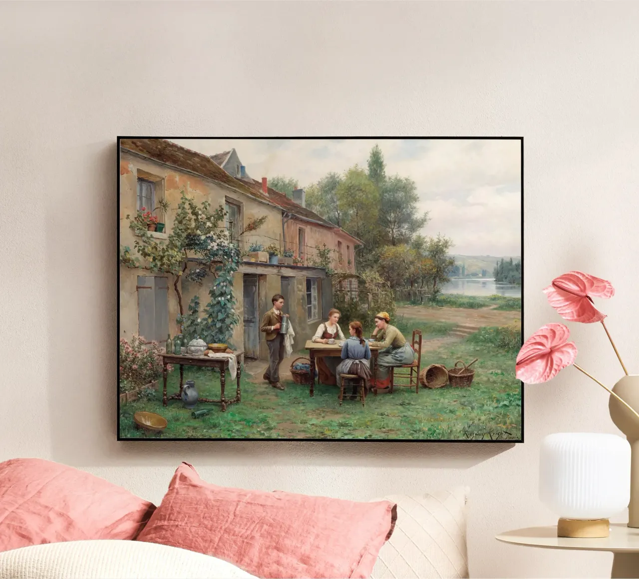 Rustic Coffee in the garden plexiglass da apoloprints