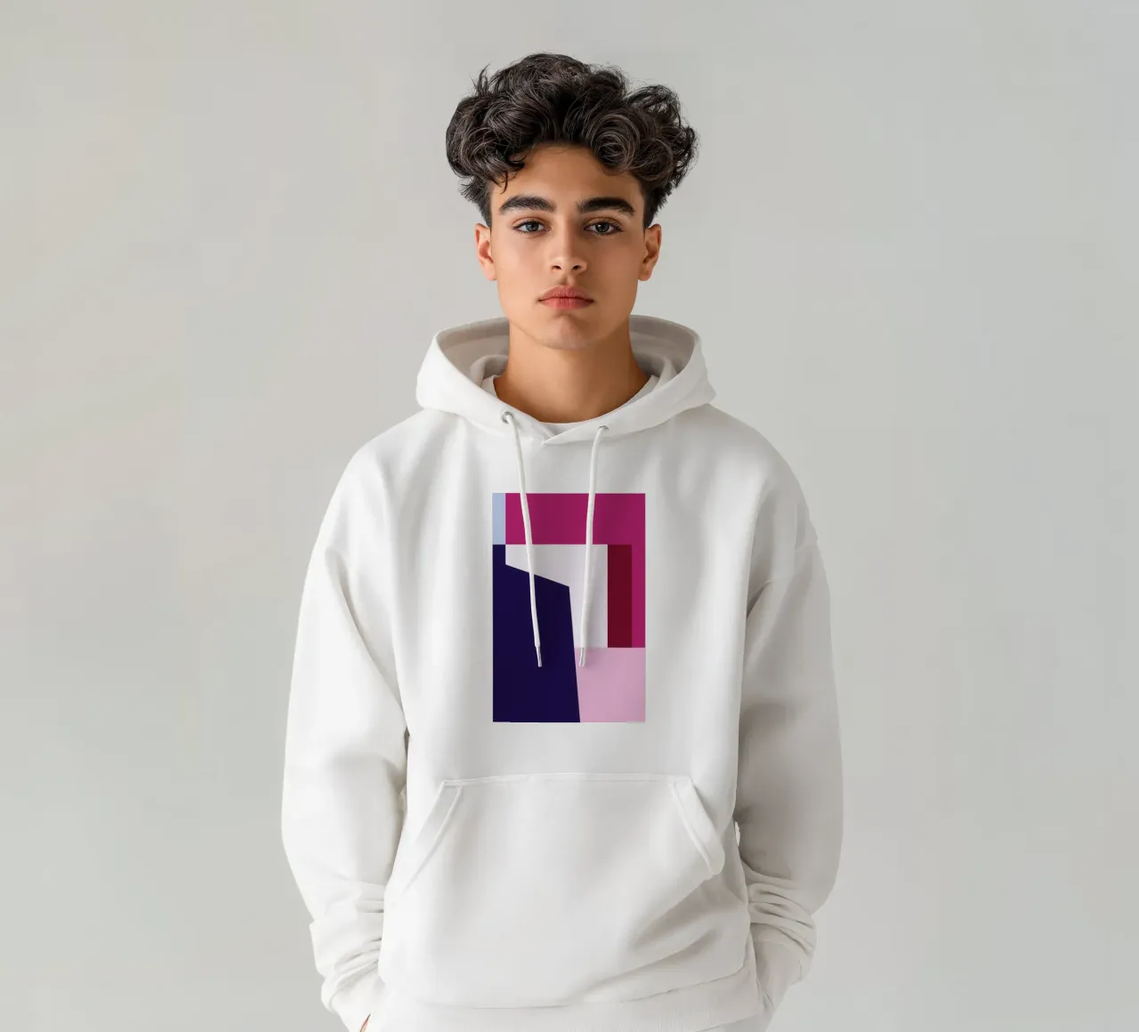 Structure 1 felpa con cappuccio da Jonathan Lawes