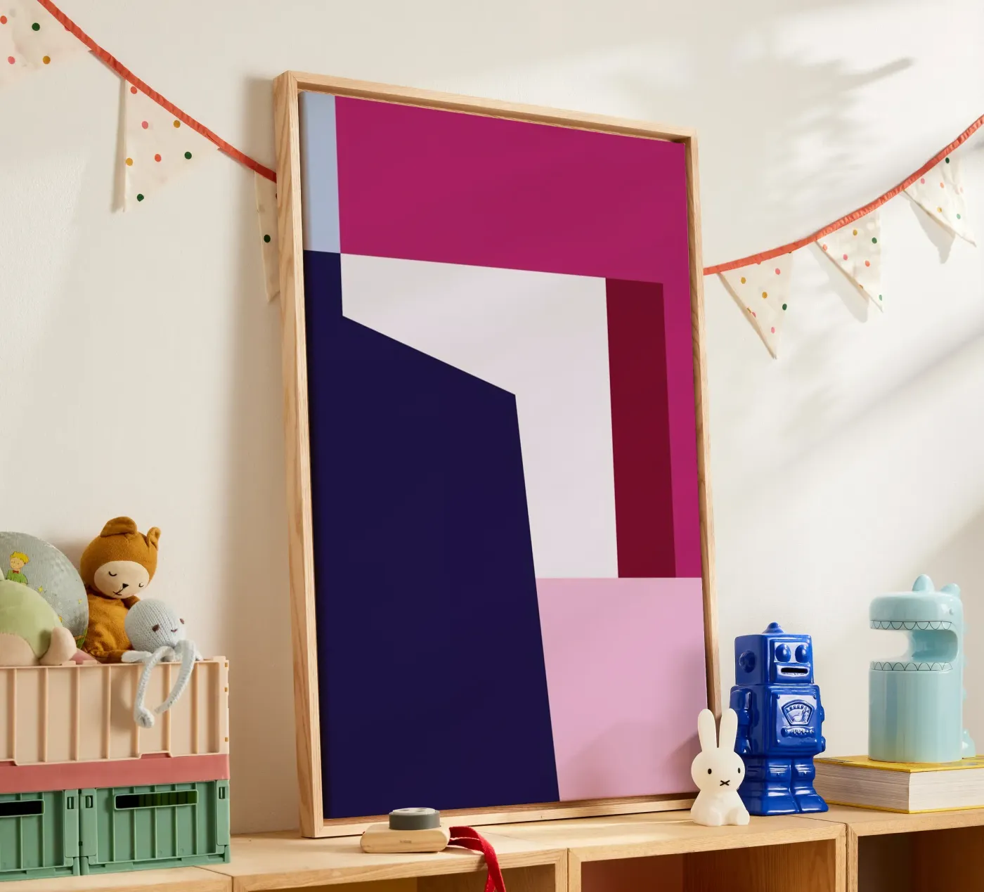 Structure 1 canvas by Jonathan Lawes