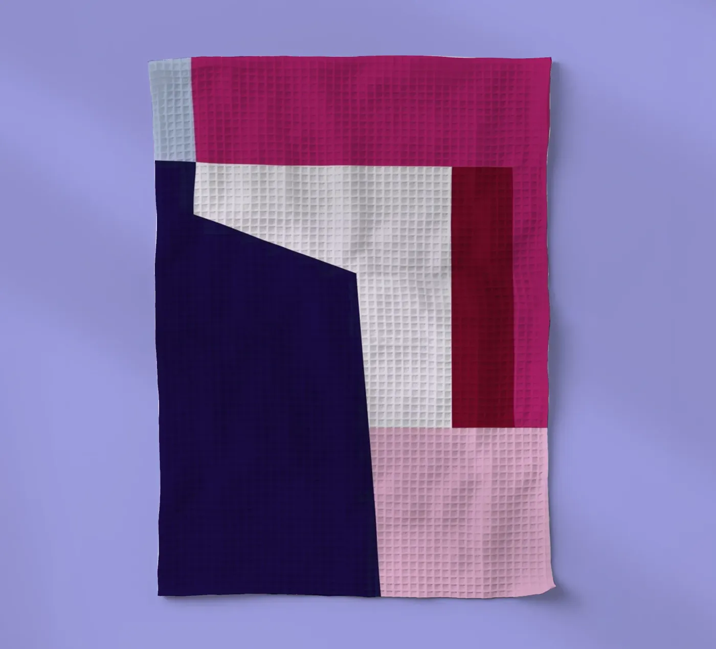 Structure 1 tea towel by Jonathan Lawes