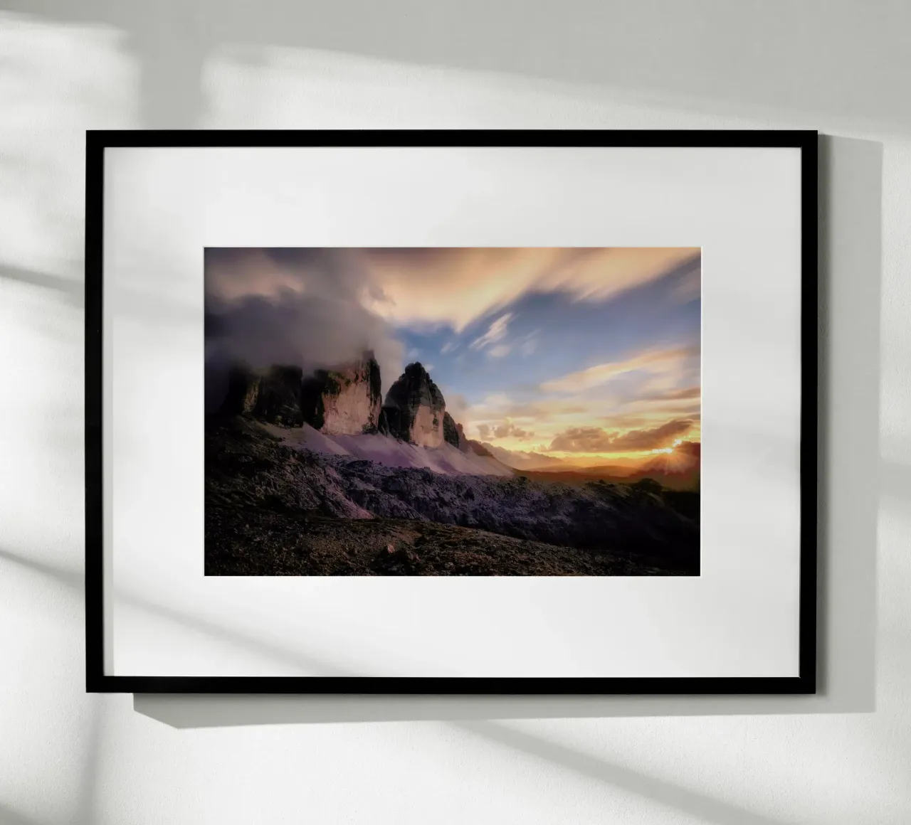 The Final Moment poster con telaio in alluminio da Pictufy