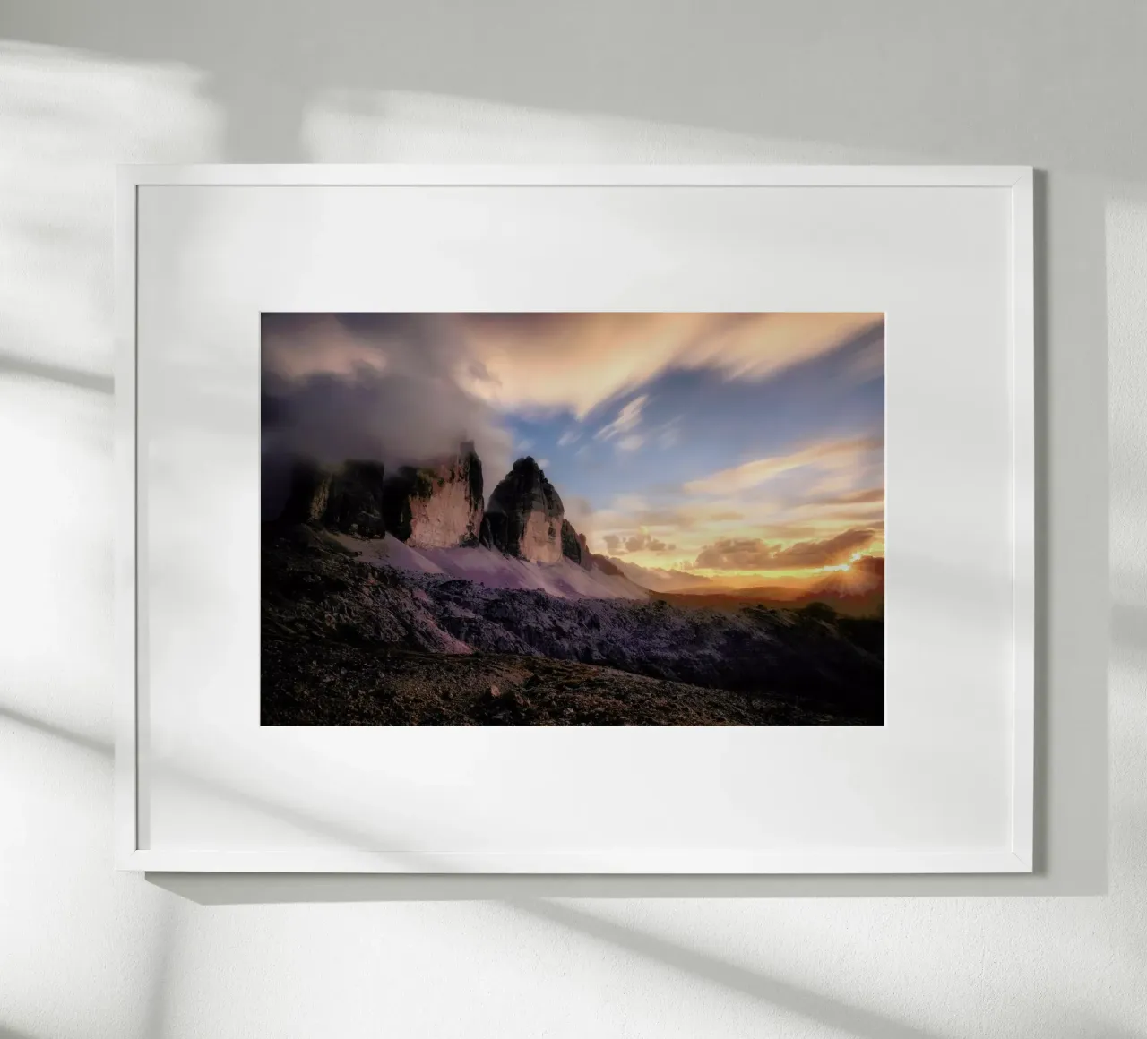 The Final Moment poster con telaio in alluminio da Pictufy