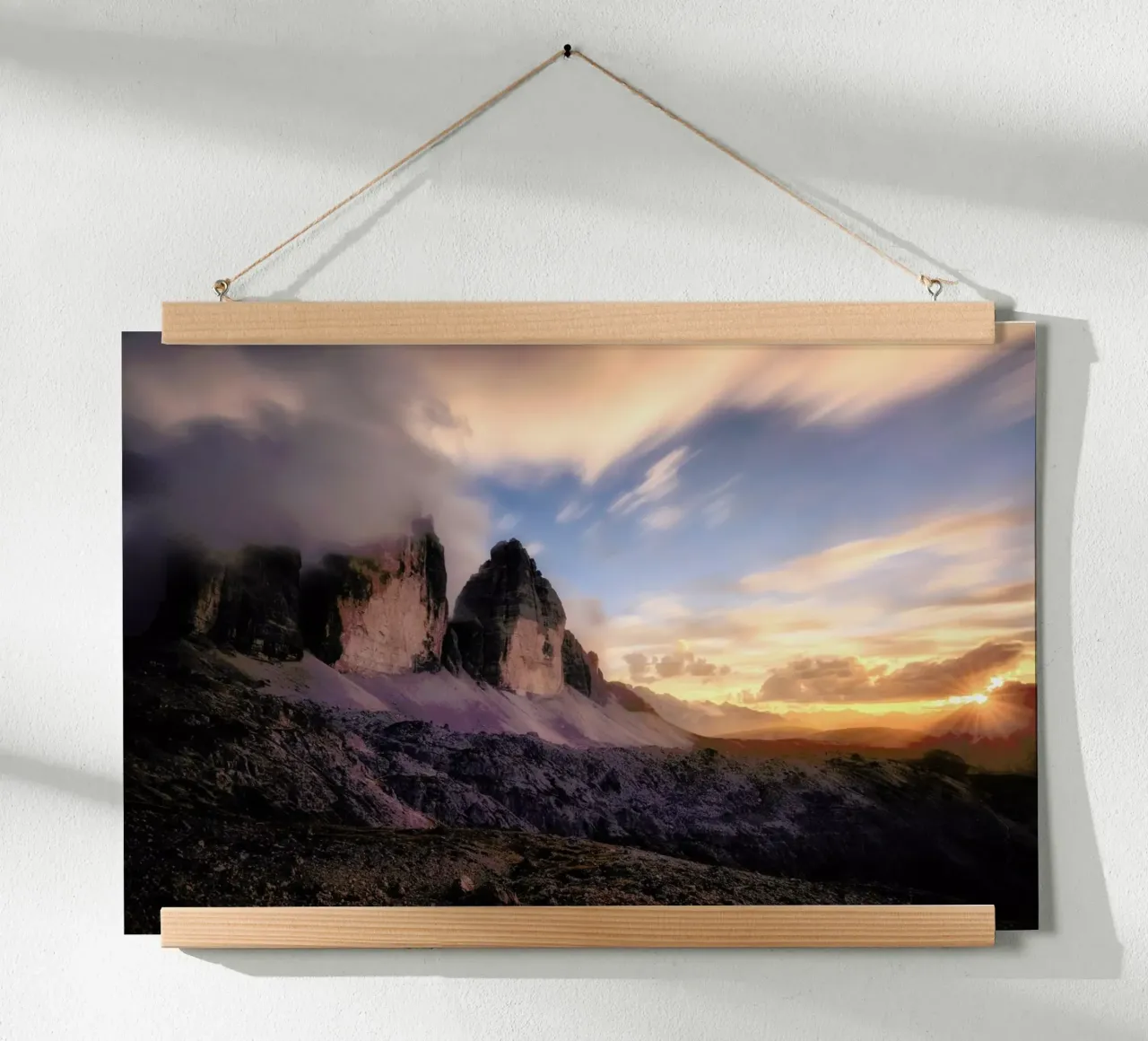 The Final Moment poster con telaio in alluminio da Pictufy
