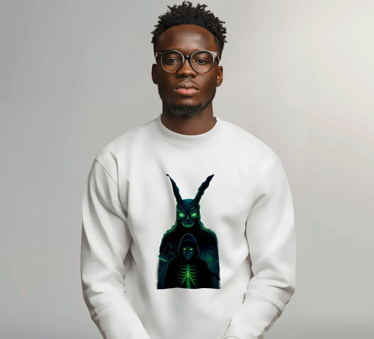 Donnie Darko Frank the Rabbit Art felpa da Lootprint