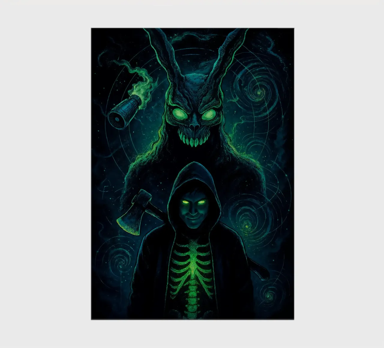Donnie Darko Frank the Rabbit Art notebook by Lootprint