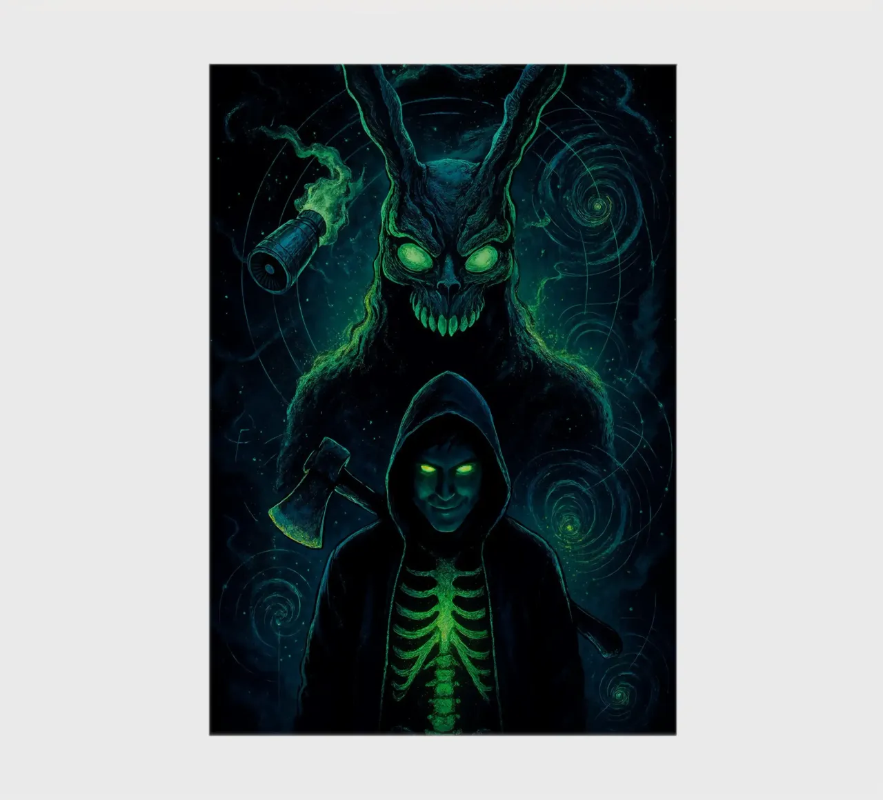 Donnie Darko Frank the Rabbit Art notebook by Lootprint