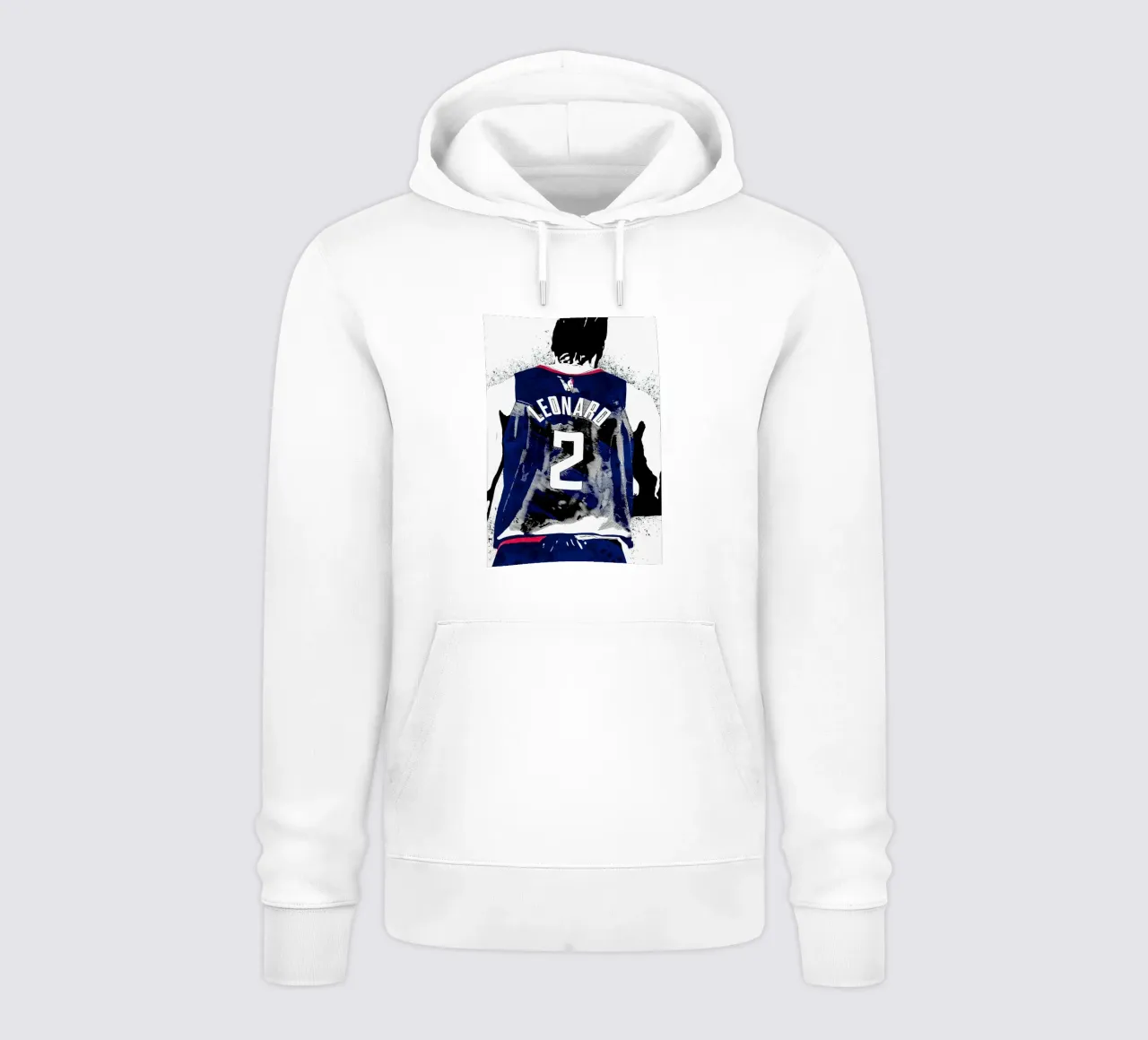 Kawhi Leonard LA Clippers felpa con cappuccio da tenten