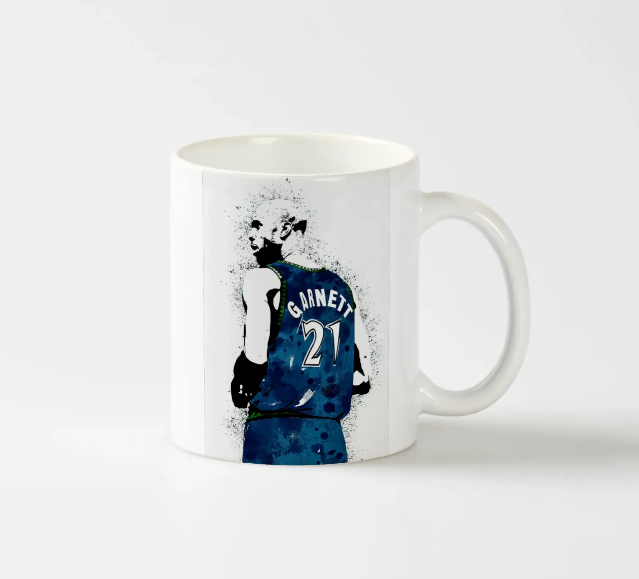 Kevin Garnett  Minnesota Timberwolves tazza in ceramica da tenten
