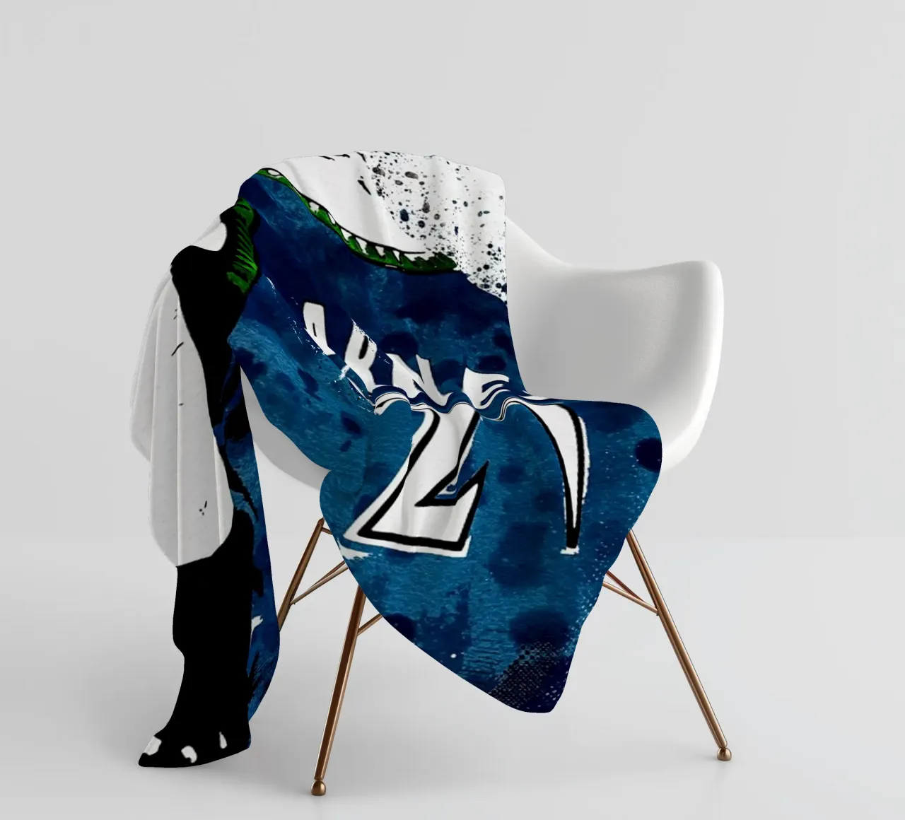 Kevin Garnett  Minnesota Timberwolves coperta in pile da tenten