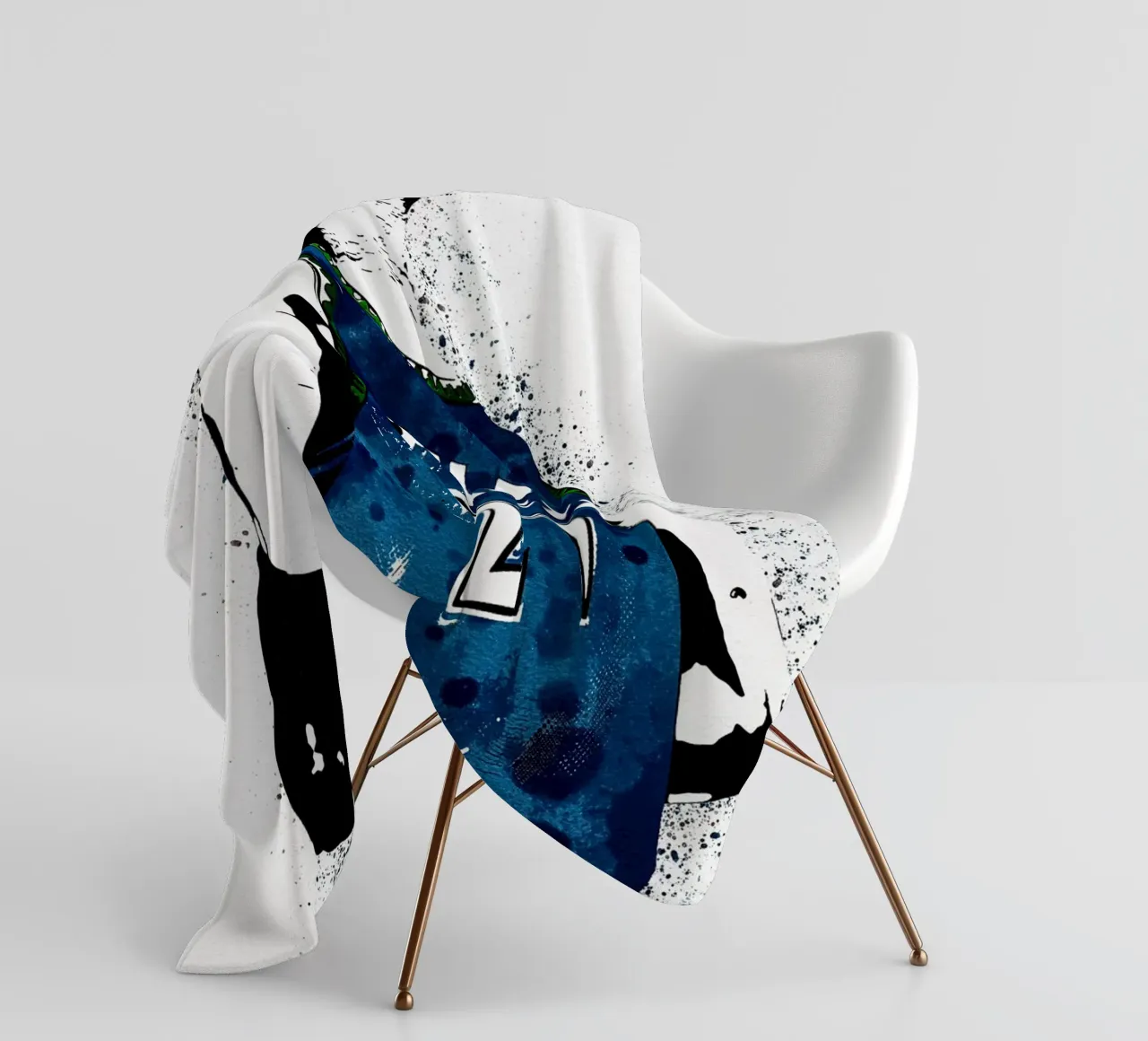 Kevin Garnett  Minnesota Timberwolves coperta in pile da tenten