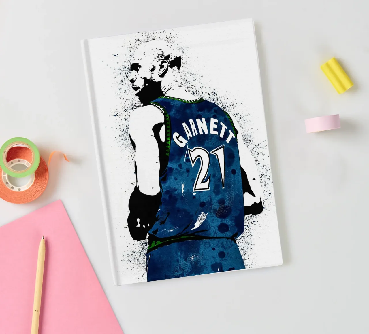 Kevin Garnett  Minnesota Timberwolves notebook by tenten