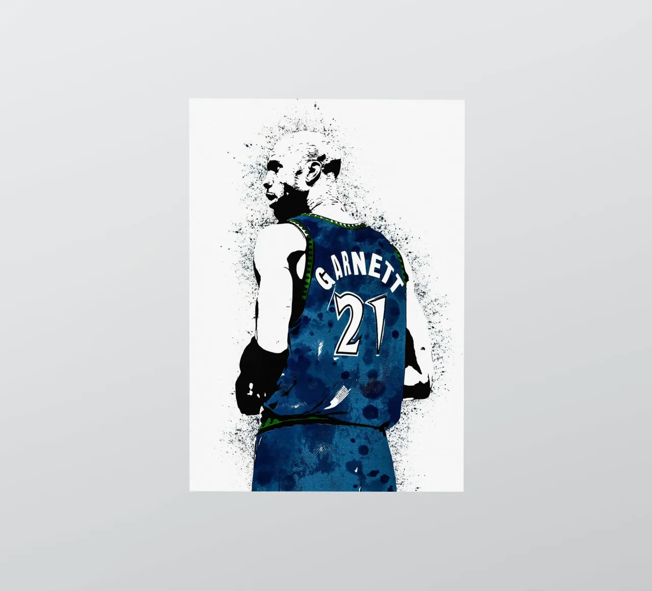 Kevin Garnett  Minnesota Timberwolves sticker by tenten
