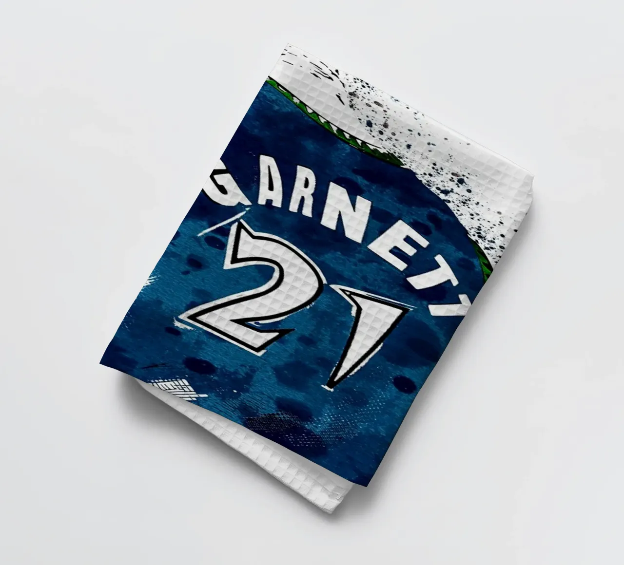 Kevin Garnett  Minnesota Timberwolves canovaccio da cucina da tenten