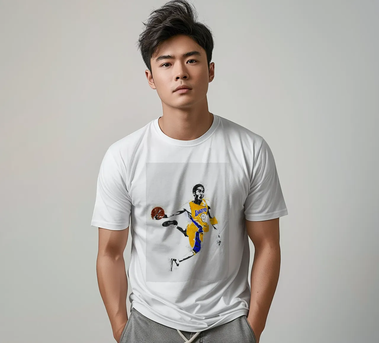 Kobe Bryant t-shirt da tenten