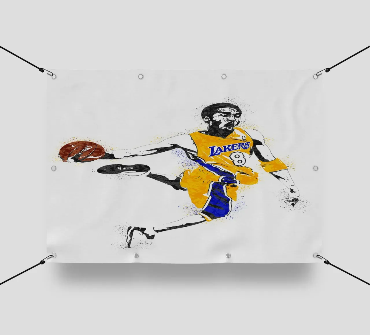 Kobe Bryant telo in pvc da tenten