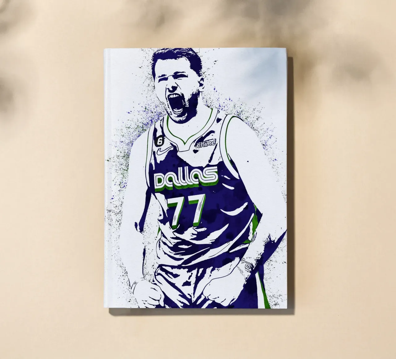 Luka Doncic carnet de notes de tenten
