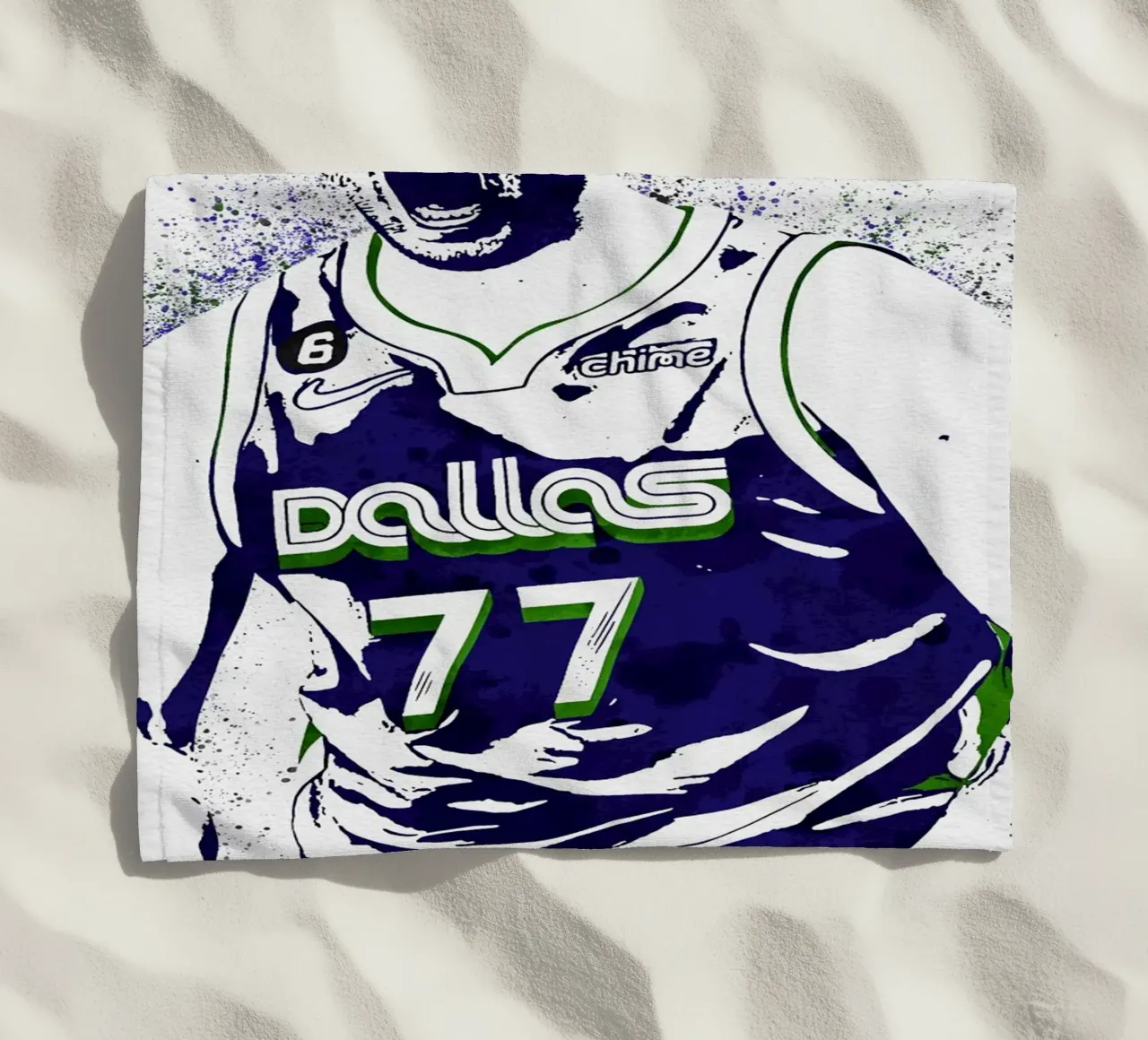 Luka Doncic toalla de playa de tenten