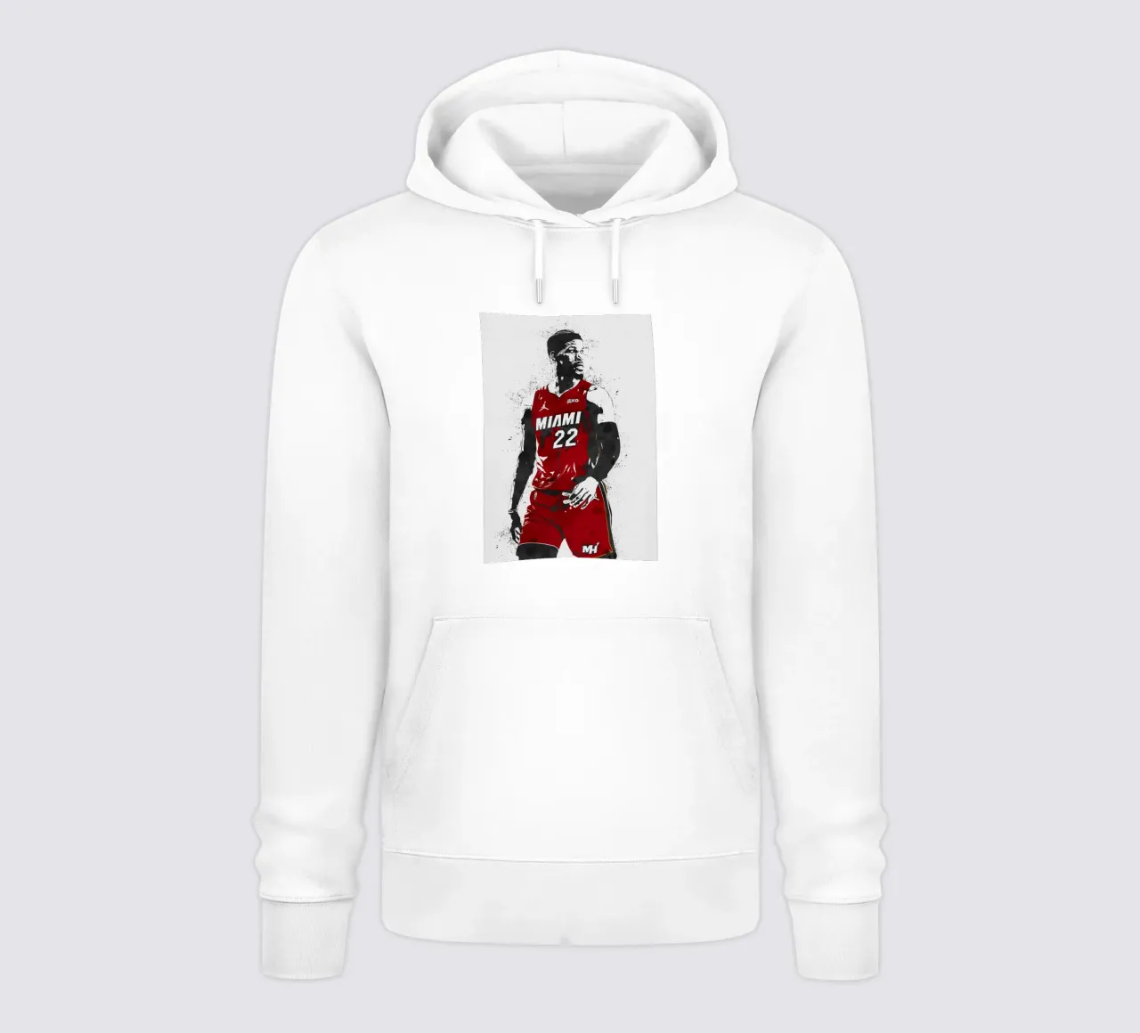 marbleJimmy Butler Miami Heat felpa con cappuccio da tenten
