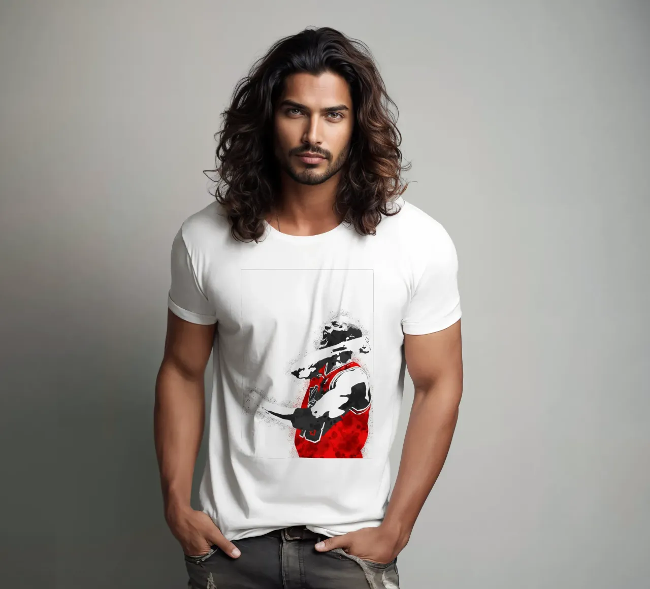 Michael Jordan Chicago Bulls T-Shirt von tenten