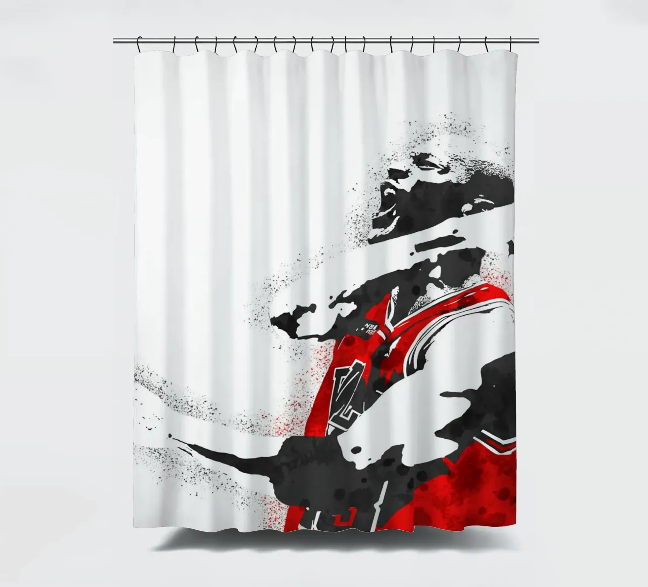 Michael Jordan Chicago Bulls Duschvorhang von tenten