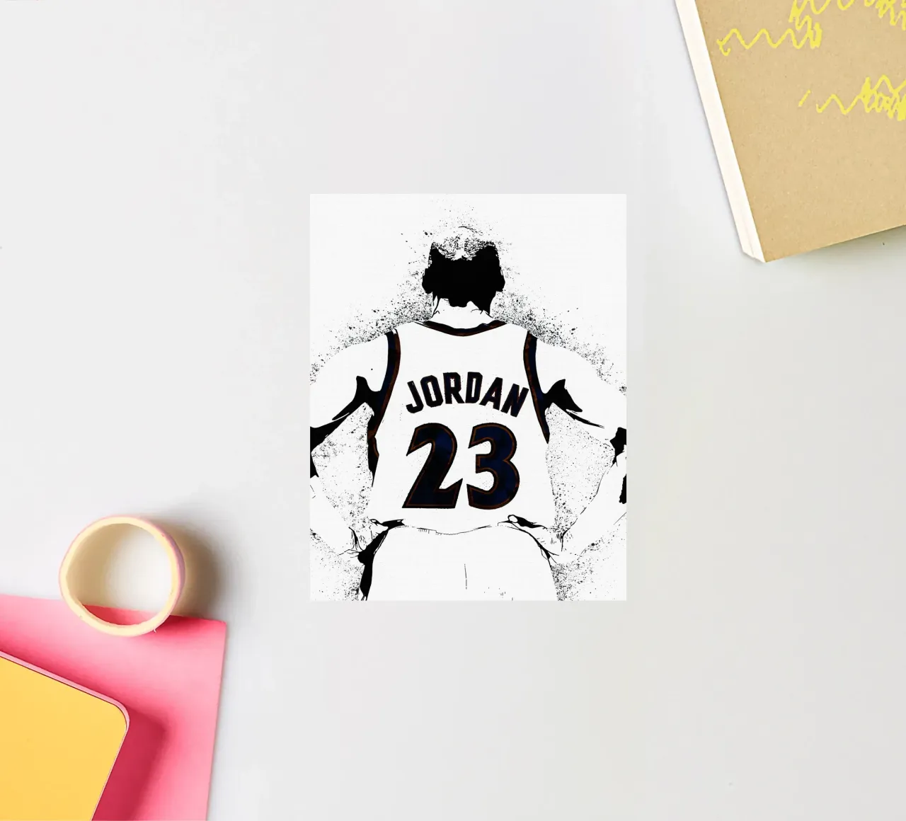 Michael Jordan Washington Wizards autocollant de tenten