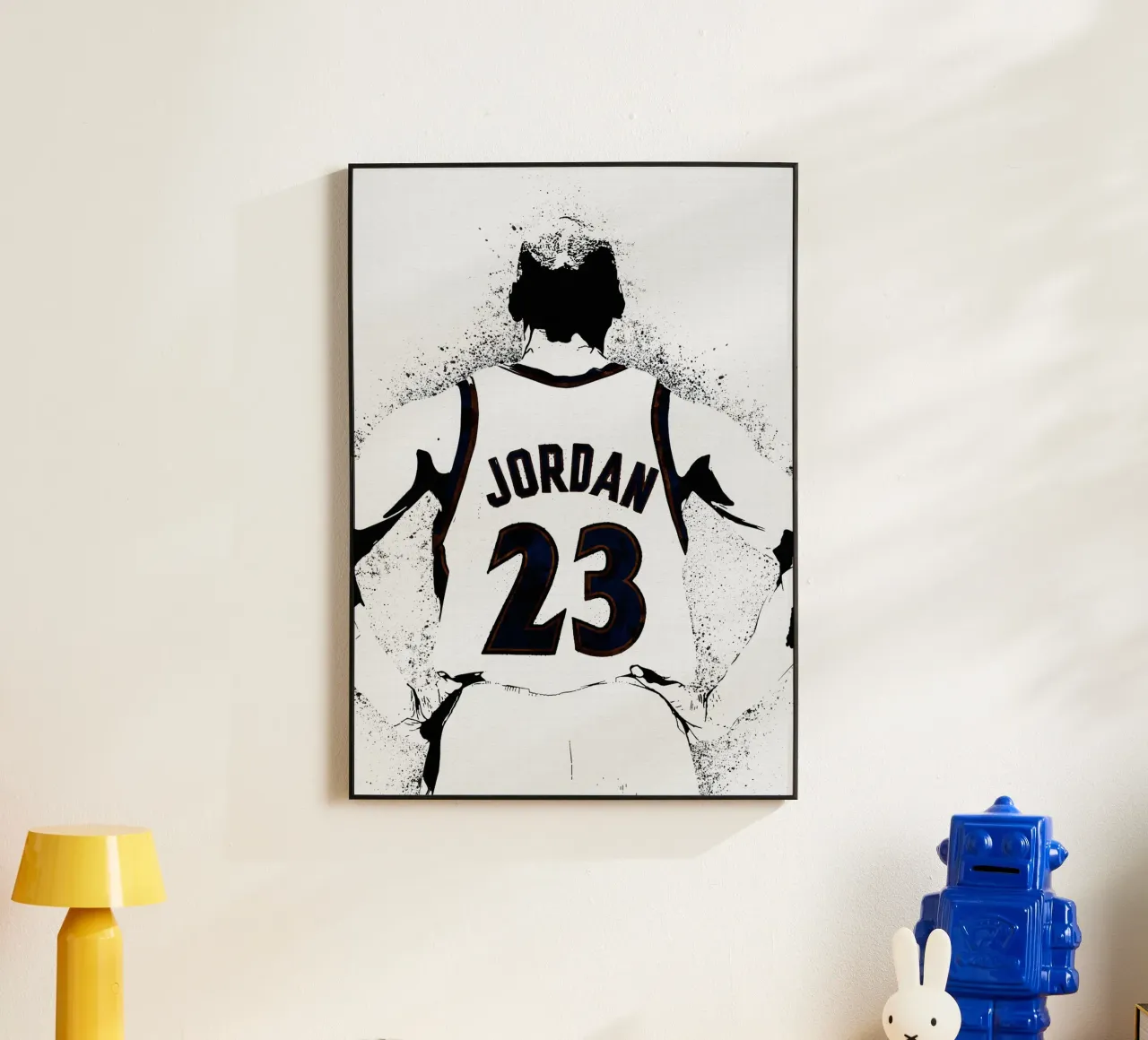 Michael Jordan Washington Wizards alluminio dibond da tenten