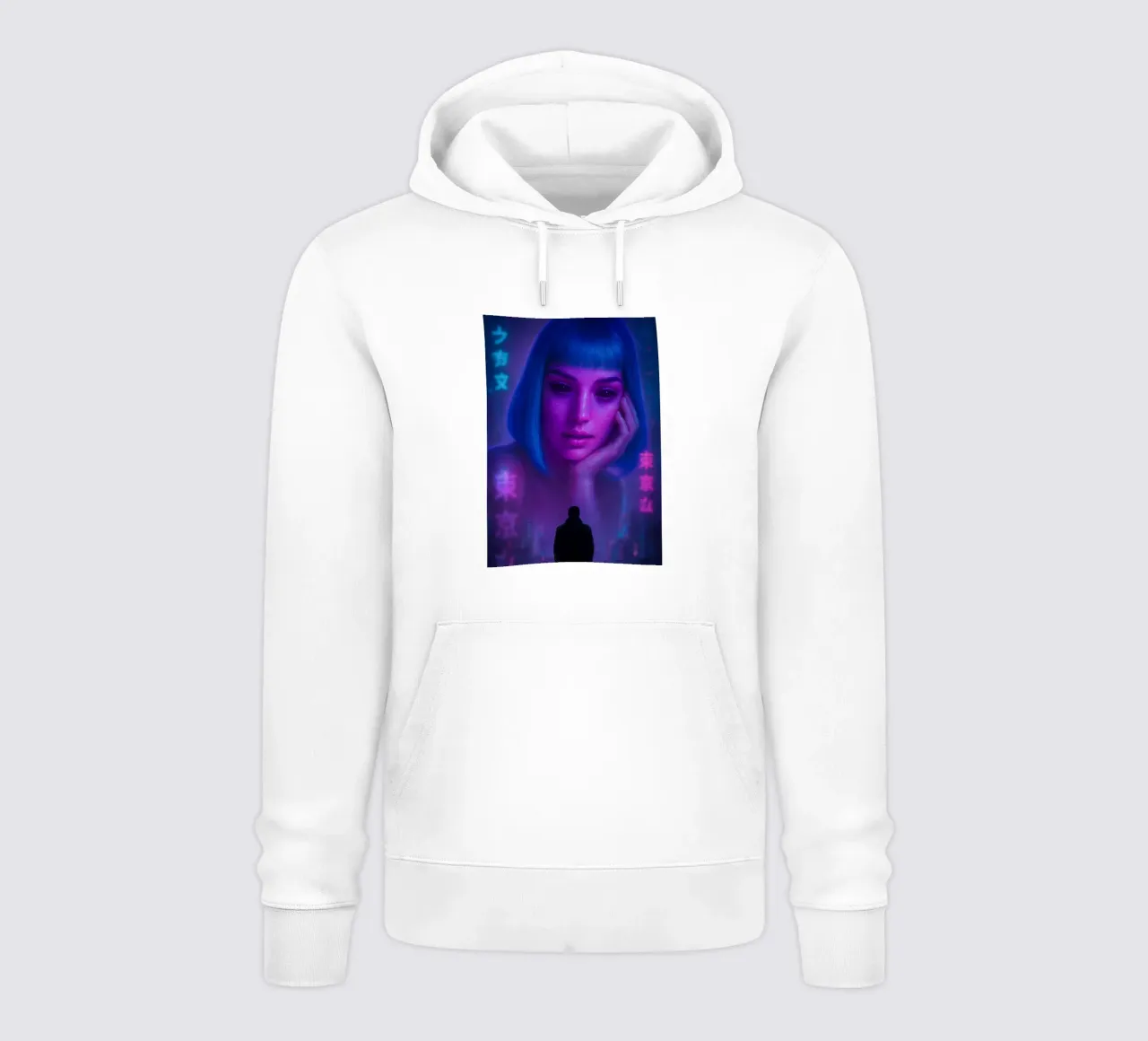 Blade Runner Neon Joi Art felpa con cappuccio da Lootprint
