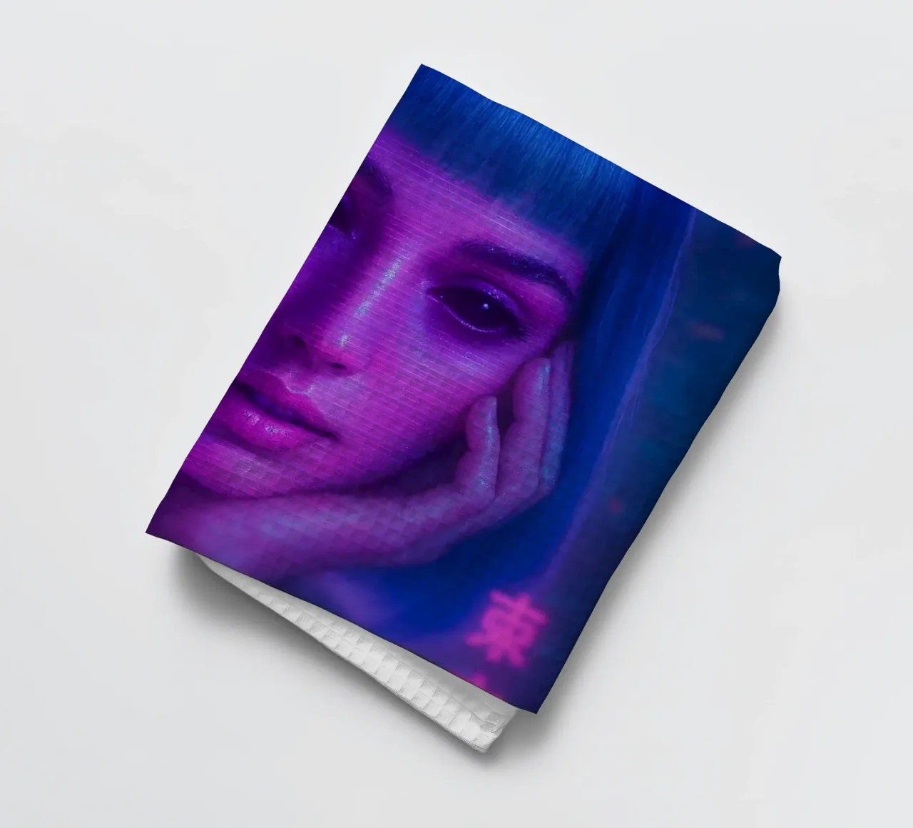 Blade Runner Neon Joi Art canovaccio da cucina da Lootprint
