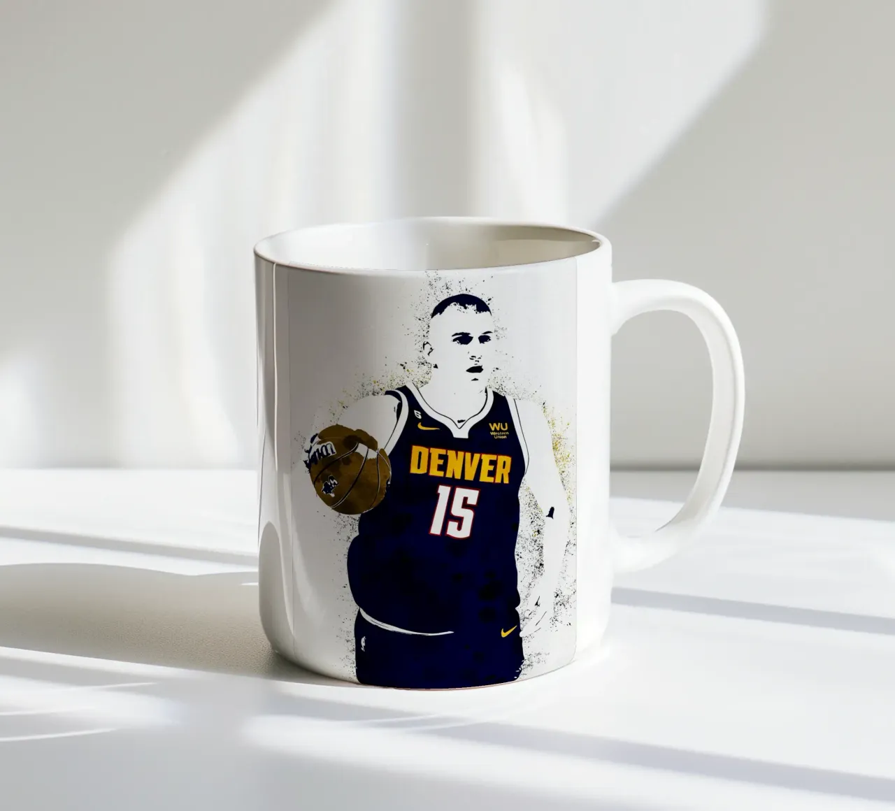 Nikola Jokic tazza in ceramica da tenten