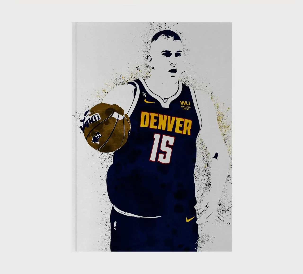 Nikola Jokic notebook by tenten
