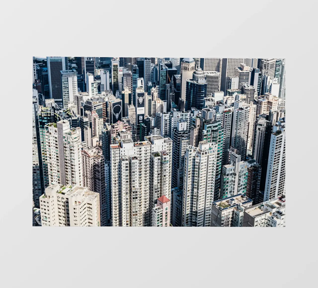 Skyscrapers of Hongkong pellicola backlit da Mathias Remmling Photography