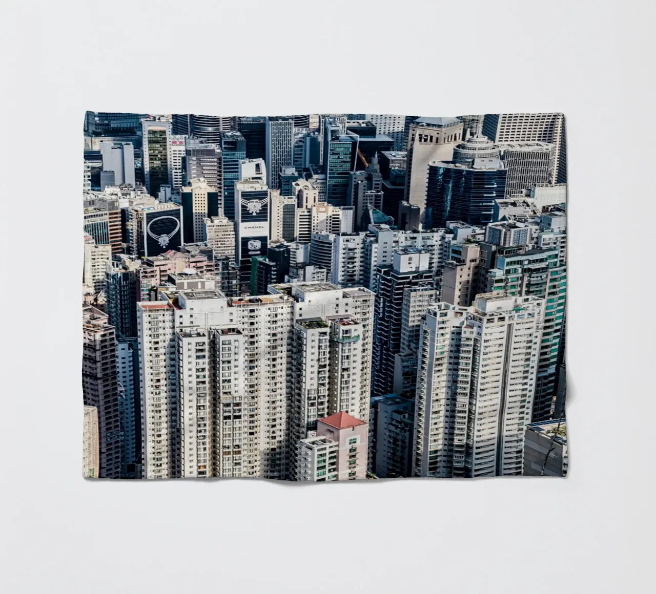 Skyscrapers of Hongkong coperta in pile da Mathias Remmling Photography