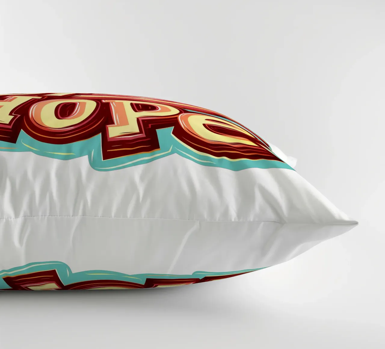 Slogan "Bacon of hope cuscino da Carinaprint