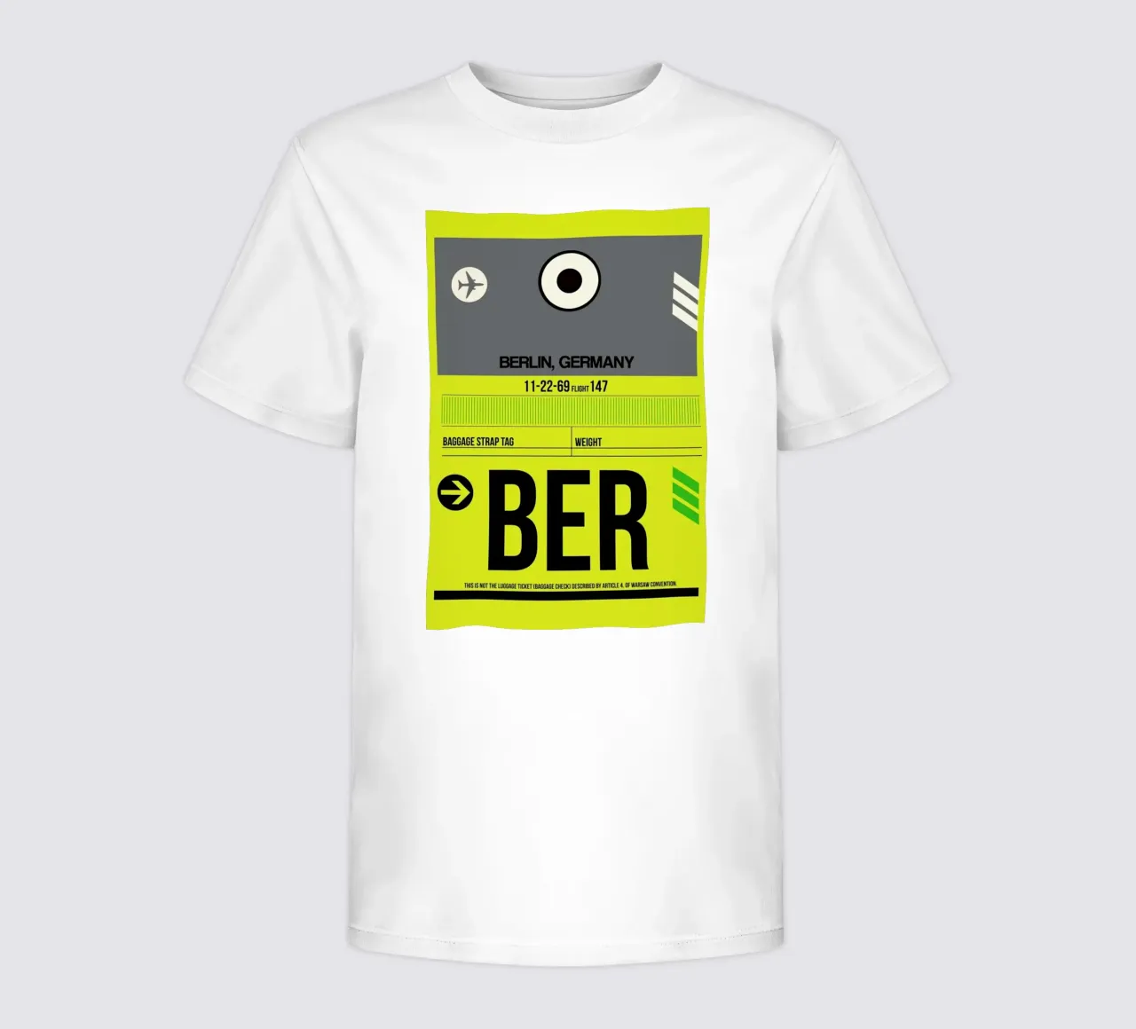 BER-Berlin kids t-shirt by Naxart