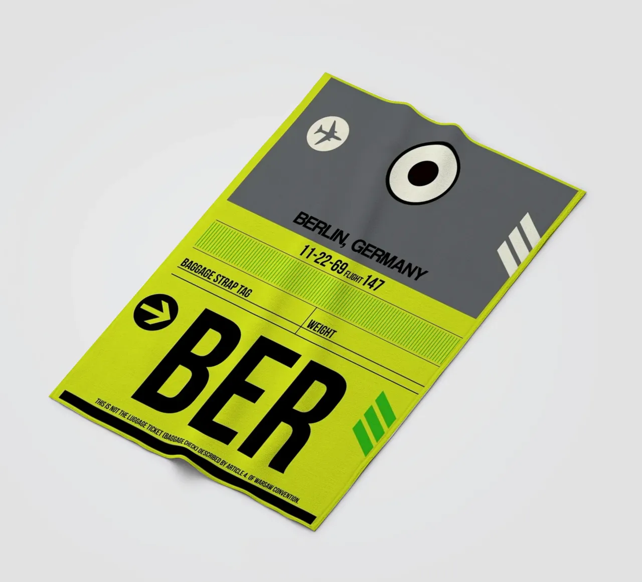 BER-Berlin coperta in pile da Naxart